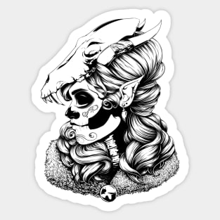 Necromancer Sticker